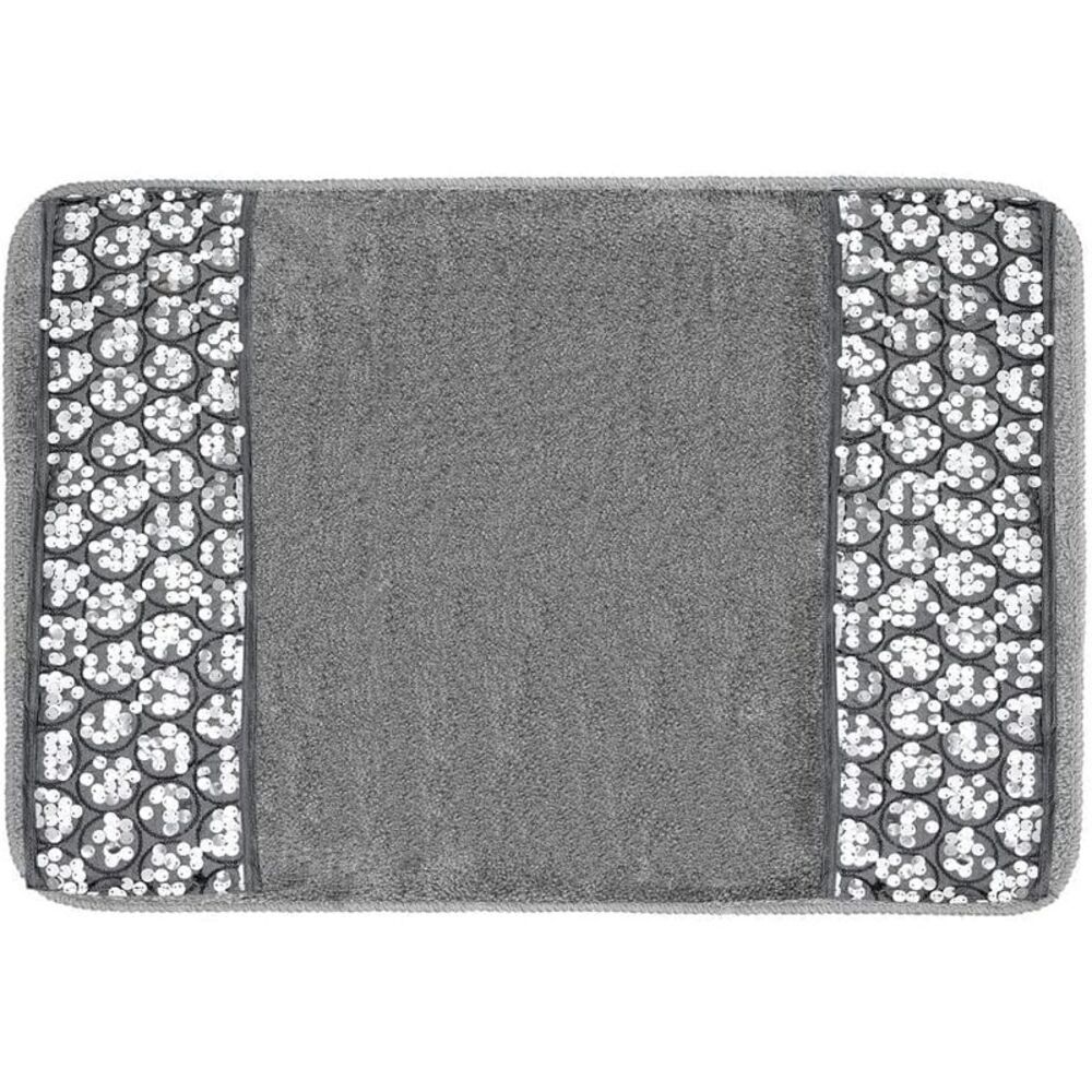 Zahari Home Sinatra Modern Bathroom Rug Classic Luxury Bath Rug Contemporary